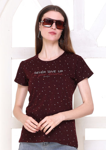 A banner image showcasing 20% - 30% off on women's tshirt collection